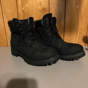 Men’s black timberland boots